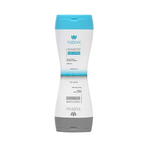 Yudiva Dual Chamber Shampoo and Conditioner with Shea Butter - 3.3 Fl Oz Travel Shampoo and Conditioner Duo - Moisturizing Haircare - Airline Friendly