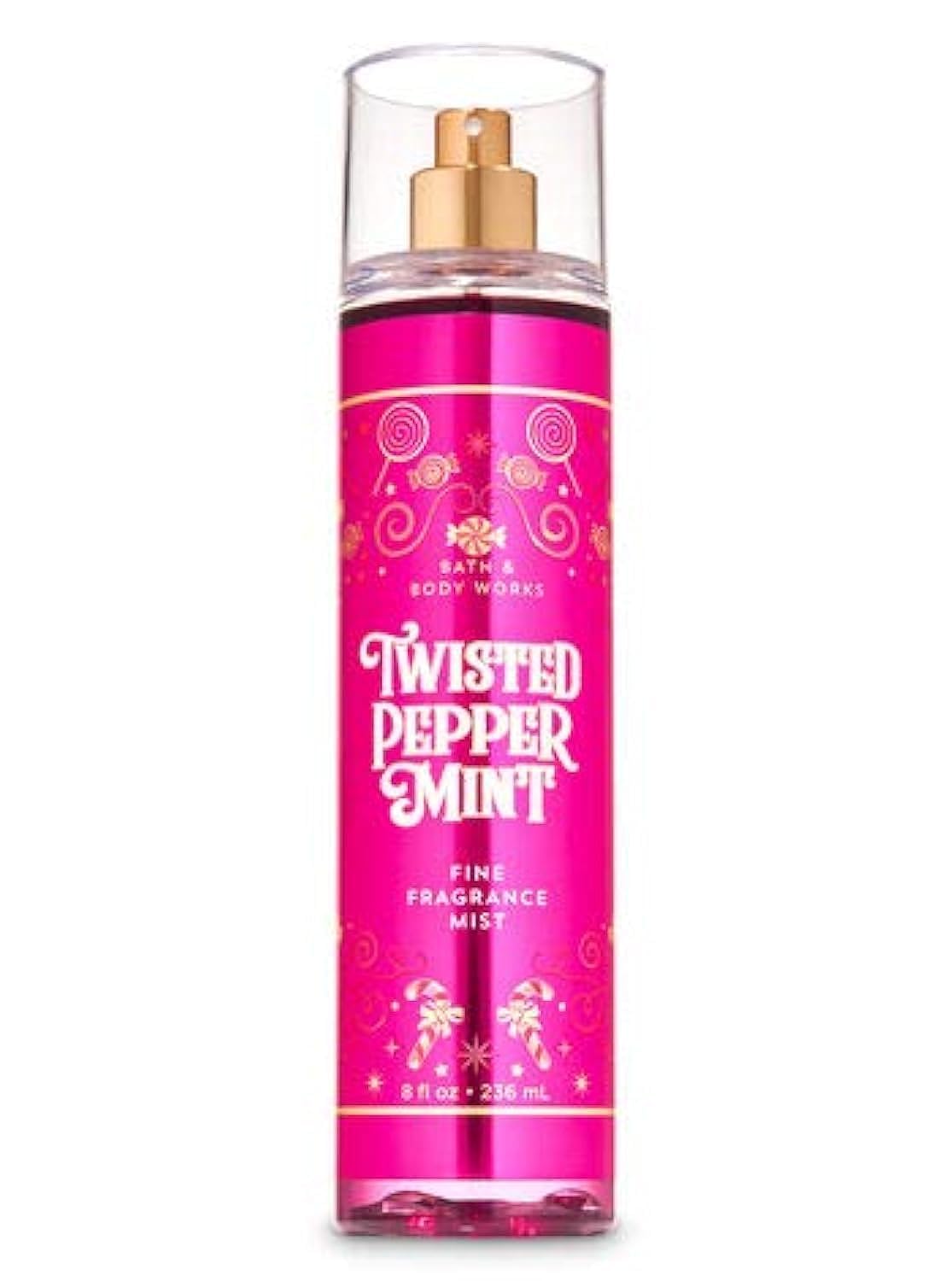Bath & Body Works Twisted Peppermint Fragrance Mist 8 Oz