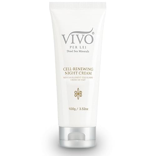 Vivo Per Lei Dead Sea Night Cream - Moisturizing Night Cream for Face - 3.52 Oz
