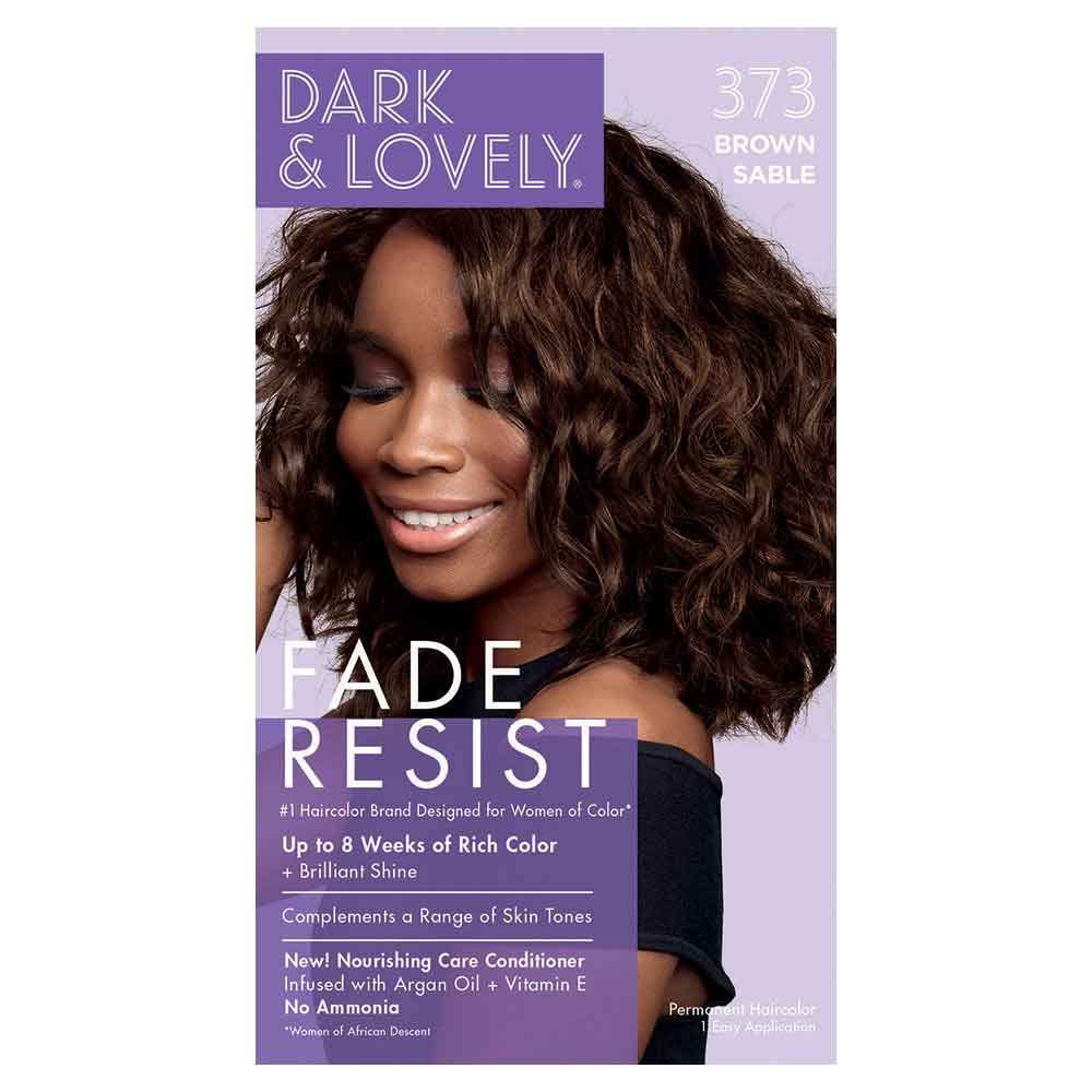 Dark And Lovely fade resist, brown sable rich conditioning color