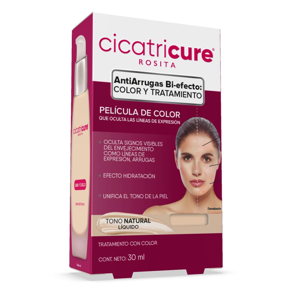 Cicatricure Maquillaje Liquido Tono Natural/Liquid Make Up Natural Tone 30ml