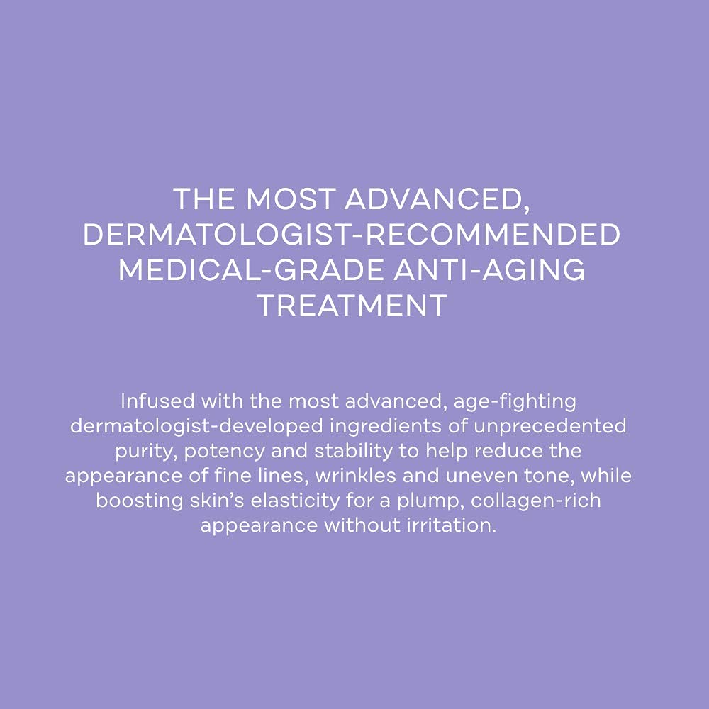 Replenix Anti-Aging Retinol 2X Regenerate Dry Serum, Medical-Grade Quick-Drying Face Serum for Mature Skin (1 fl. oz)