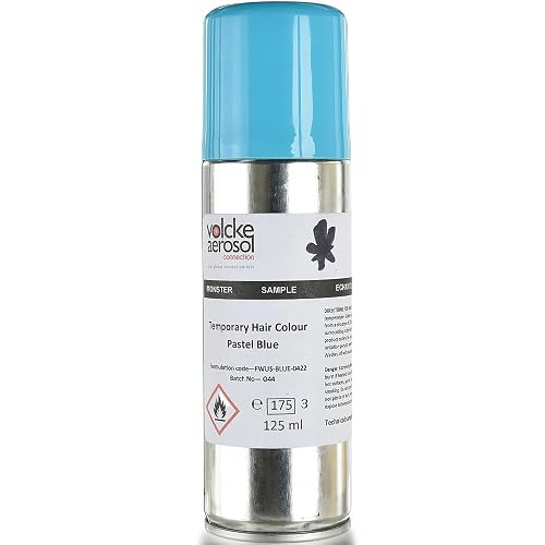 Pastel Blue Hairspray - 3 oz. (1 Pc.) - Temporary Hair Color for Halloween Events & Costume Parties