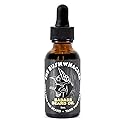 Badass Beard Care Beard Oil For Men - The Bushwhacker Scent 1 oz - All Natural Ingredients Keeps Beard and Mustache Full Soft and Healthy