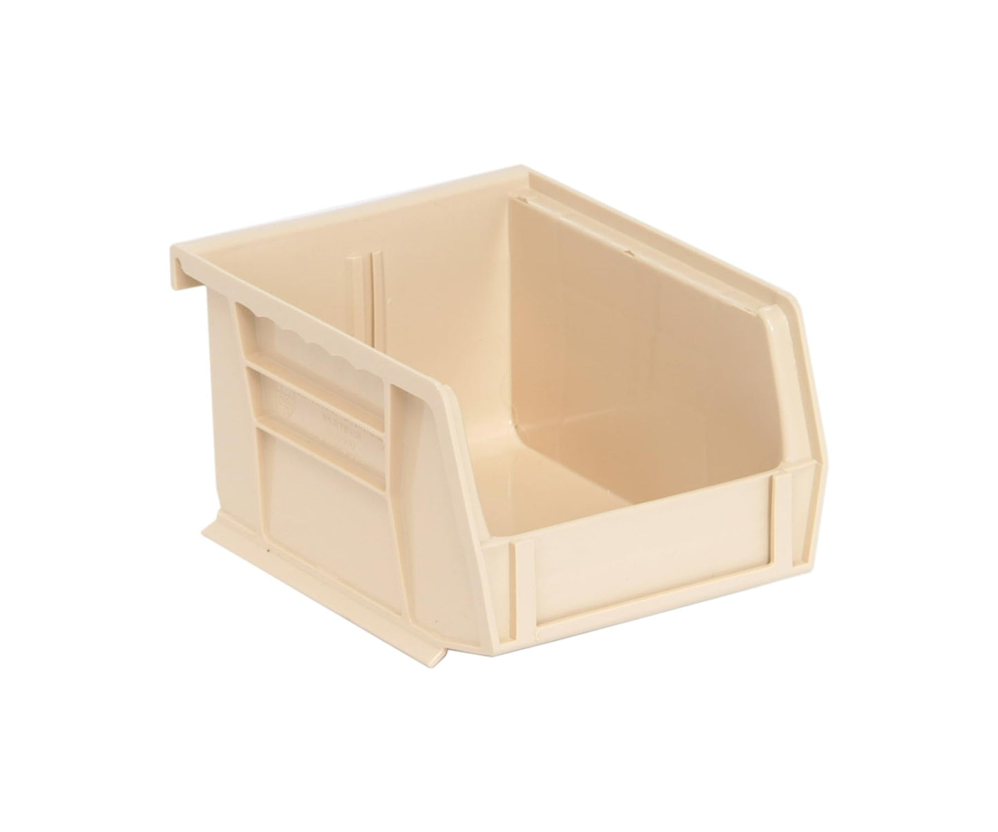 QUANTUM STORAGE SYSTEMS K-QUS210IV-8 8-Pack Ultra-Stack and Hang Bins, 5-3/8" x 4-1/8" x 3", Ivory