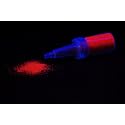 UV Blacklight Reactive Cosmetic Face & Body Glitter Powder (10 Gram Jars) (UV Neon Orange)