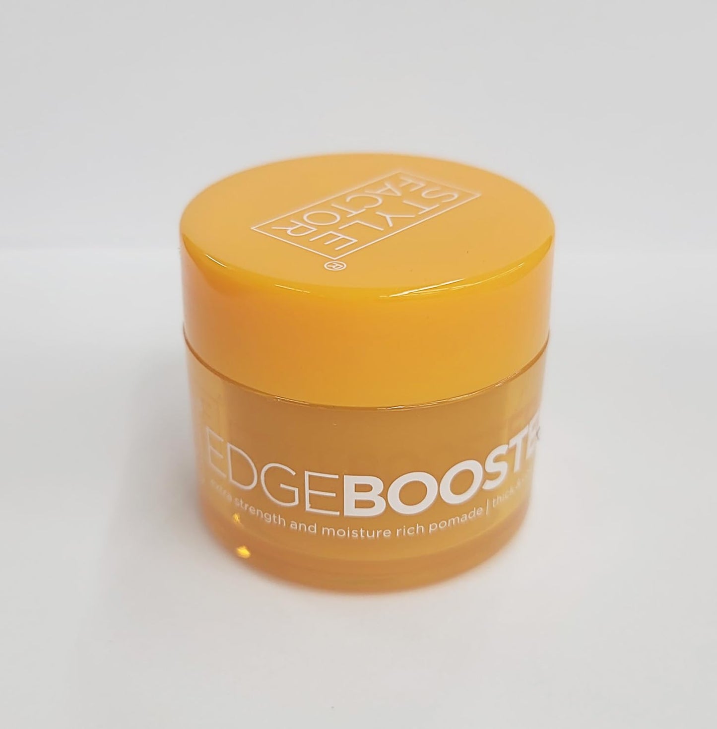 Style Factor Edge Booster Extra Strength and Moisture Rich Pomade 0.85oz Mini Travel Size (0.85oz, Pack of 1, Citrine)