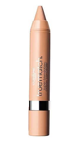 L'Oréal Paris True Match Super Blendable Crayon Concealer, Light/Medium Warm, 0.1 oz.