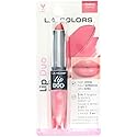 L.A. COLORS Lipgloss & Lipstick Duo, C62216 Eternal, 0.12 Oz