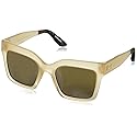 TOMS Adelaide Women’s Sunglasses - Traveler Retro Square Frame Shades - UV Protection Glasses w/Case - SOLAFLEX material