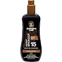 Australian Gold Spray Gel Sunscreen with Instant Bronzer SPF 15, 8 Ounce | Moisturize & Hydrate Skin | Broad Spectrum | Water Resistant