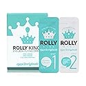 Rolly King Perm Step 1 & 2 for Eyelash Lifting and Brow Lamination for Professionals, 10 Sachets in a Box