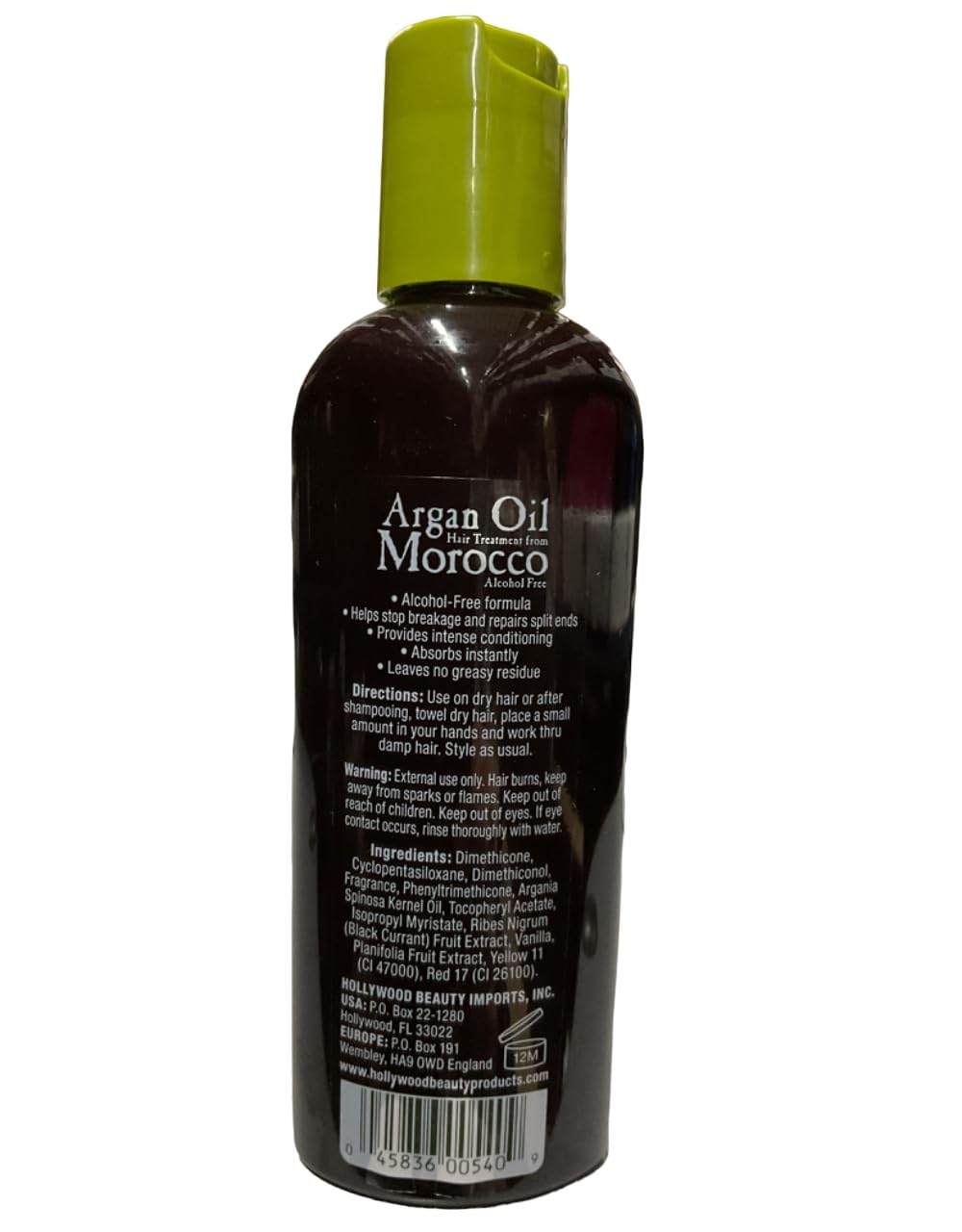 Hollywood Argan Oil, 3 oz, 2 pk