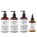tgin The Growth Package: MRx Strengthening Shampoo and Conditioner, MRx Protective Leave In Conditioner, MRx Anti-Breakage Serum - Gift Set