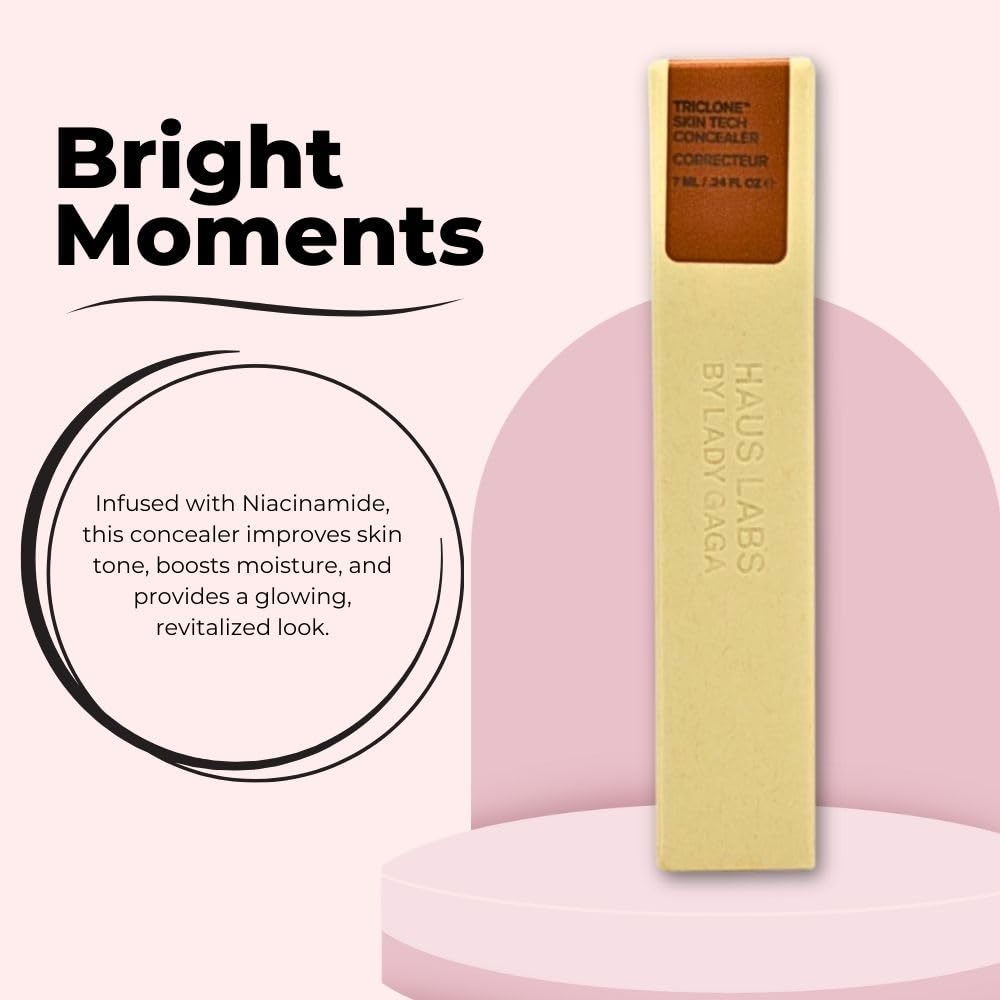 Haus Labs Triclone Skin Tech Hydrating + De-puffing Concealer with Fermented Arnica - 41 Medium Deep Neutral