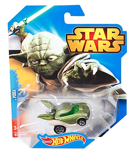 Hot Wheels Star Wars Yoda Character Car