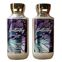 Bath & Body Works Butterfly Body Lotion 8 Ounces Each Pack of 2 Packaging May Vary