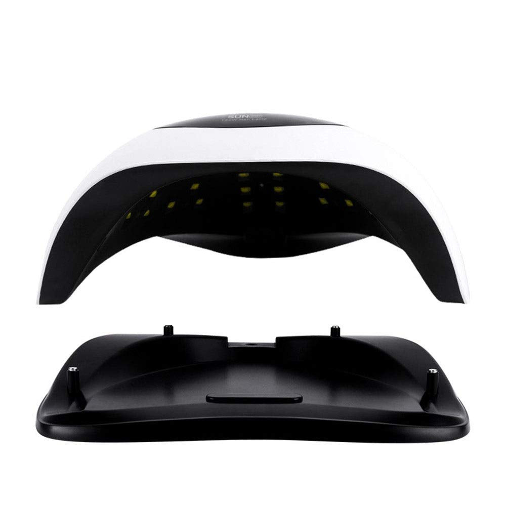 HYUWANGYU LED Nail Light Induction Smart Nail Machine Quick-Drying LED Phototherapy Machine Nail UV Baking Lamp 120W Nail Lamp Suitable for Home Or Beauty & Personal Care HYUWANGYU