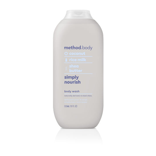 Method Body Wash, Simply Nourish, Coconut, 18 Fl Oz