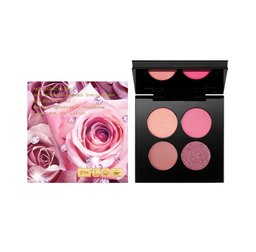 Pat McGrath Labs Divine Rose Luxe Quad - Eternal Eden, 1 Count (Pack of 1)