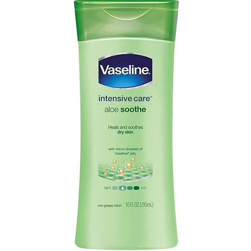 Unilever Vaseline Intensive Care Aloe Soothe Lotion, 10 Fl Oz (305213091006-1c)