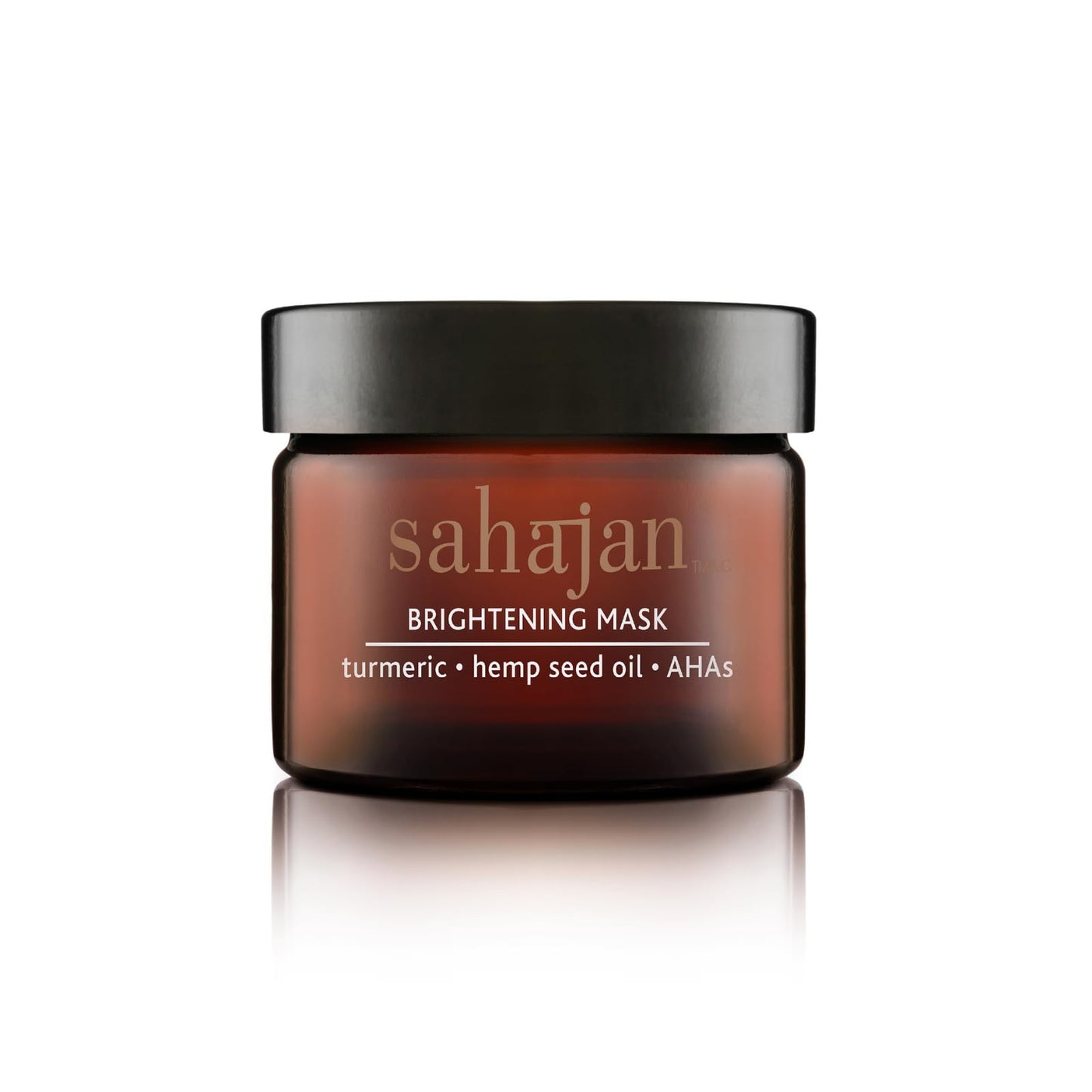 Sahajan the Science of Intuition Brightening Face Mask with Tumeric and Hemp Seed Oil 50ml 1.7 fl oz