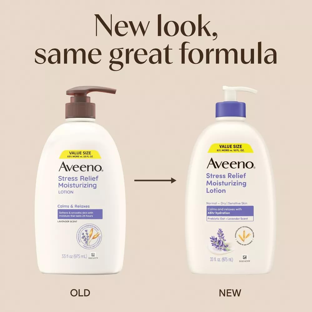 Aveeno Hand and Body Lotions - 33 fl oz White