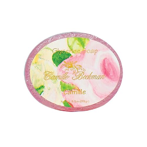 Camille Beckman Camille Scented Glycerine Bar Soap for Hands, Face and Body, 3.5 Ounce