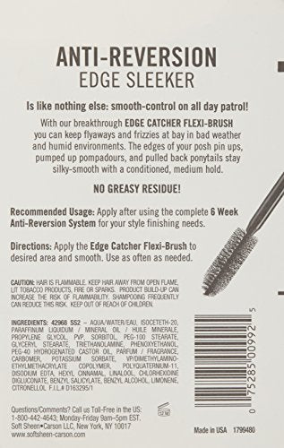 SoftSheen-Carson Dark and Lovely Au Naturale Anti-Reversion Edge Sleeker, For all hair types, 0.28 fluid ounce