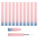 Yitengteng Mascara Container Bottle 10Pcs 6ML Reusable Gradient Empty Mascara Tube Portable Travel Mascara Bottle,Fine Brush