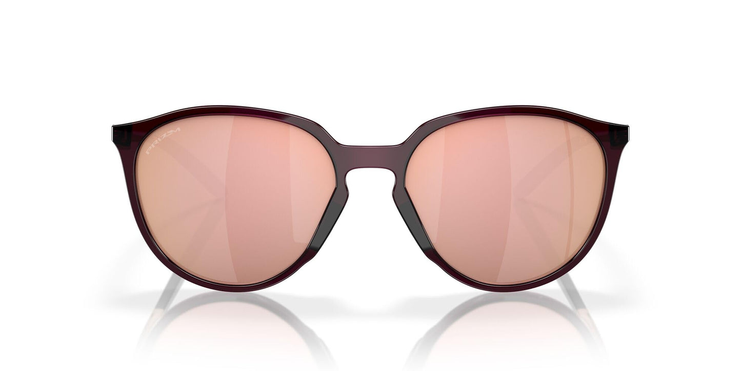 Oakley OO9288 Sielo Sunglasses, Crystal Raspberry/Prizm Rose Gold, 57 mm