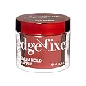 Red by Kiss Edge Fixer Hair Shine Gel, 24 Hour Max Hold, Non-Flaking, Biotin B7 Infused, Natural Styling, Professional Edge Control Wax, Perfect