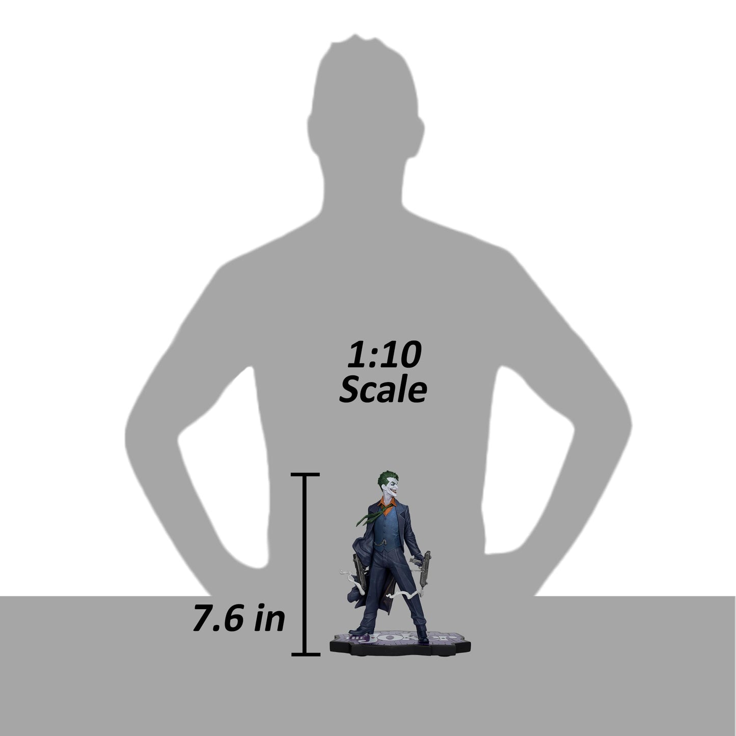 McFarlane Toys - DC Direct The Joker by Gabriele Dell'Otto (The Joker Purple Craze) 1:10 Scale Resin Statue