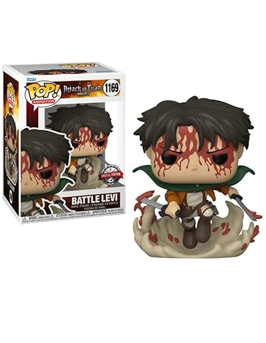 Funko Pop 1169 Battle Levi Attack On Titan Exclusive
