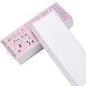 Tvoip 100 Sheet/Pack Disposable Professional Hair Removal Tool Depilatory Paper Nonwoven Epilator Women Wax Strip Paper Shaving Roll Waxing Smooth