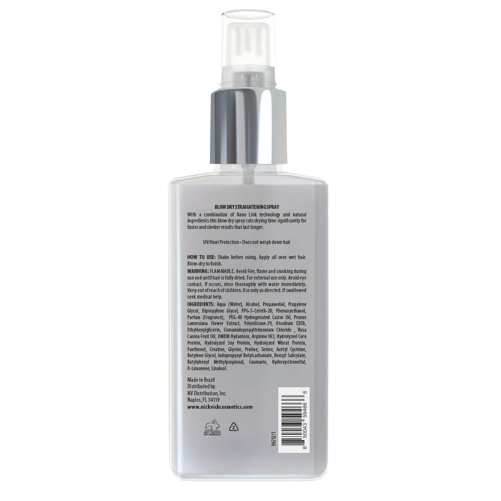 Nick Vick, Blow Dry Spray, Speed Dry, Heat Protection