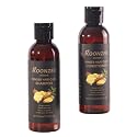 ROONZER Ginger Shampoo & Conditioner Set | Deep Cleanser + Intense Hydration | Strengthening & Frizz-Free Formula for All Hair Types 150ml 2pcs