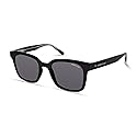 Kenneth Cole New York Women's Sunglasses, Shiny Black/Smoke, 51/20/145