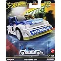 Hot Wheels Premium Car Culture Collectible Toy Car, 1:64 Scale Die-Cast '86 MG Metro 6R4, Hammer Drop Vehicle with Real Riders Tires