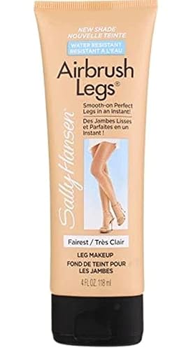 Sally Hansen Airbrush Legs, Leg Makeup Lotion, Fairest 4 Oz, Pack of 2 (Packaging may vary)