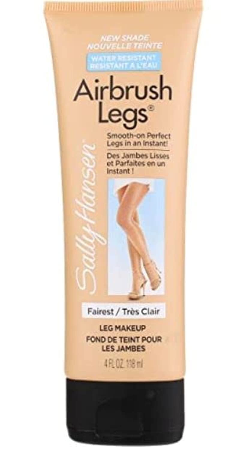 Sally Hansen Airbrush Legs, Leg Makeup Lotion, Fairest 4 Oz, Pack of 2 (Packaging may vary)