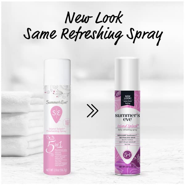 Summer's Eve Feminine Deodorant Spray Island Splash Deodorant Beauty and Personal Care Summer's Eve