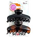 Scunci No Slip Jaw Clip - 2 Pcs