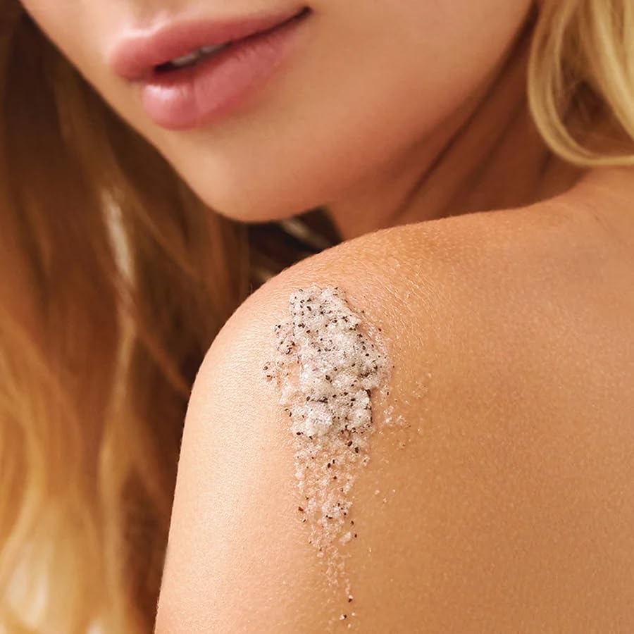 LALICIOUS Sugar Coffee, Sugar Scrub for Body, Exfoliating Body Scrubs for Women Moisturizing Body Exfoliator with Coconut Oil & Honey for Radiant