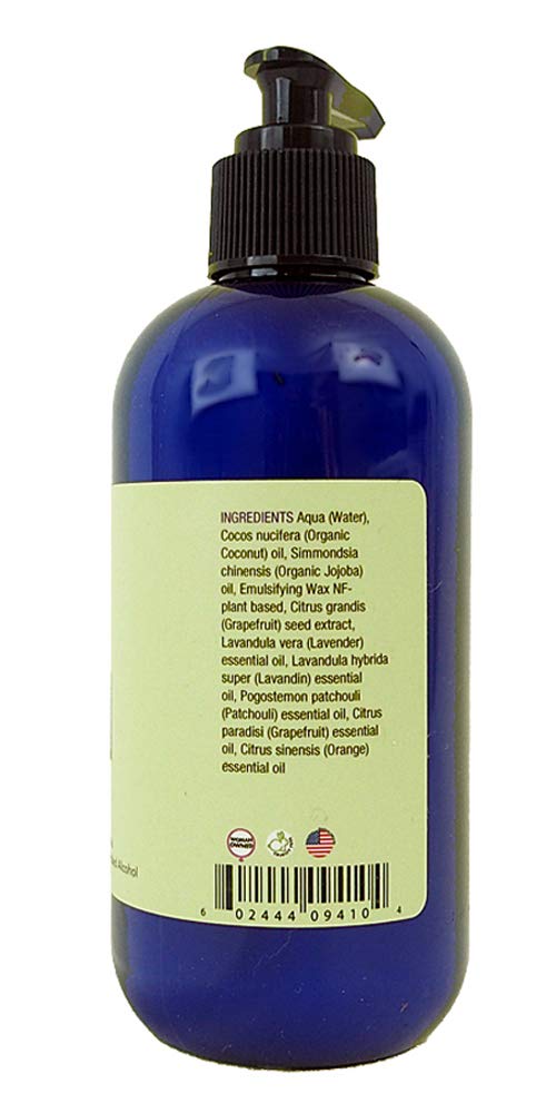 Wyndmere Lavender Garden Aromatherapy Moisturizing Lotion, 8 oz, with Pure Essential Oils