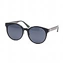 Gucci Grey Round Ladies Sunglasses GG0416SK 002 55