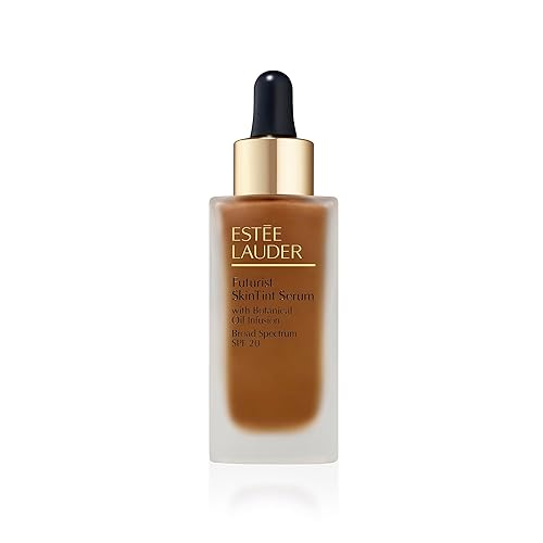 Estée Lauder Futurist Skin Tint Serum Foundation SPF 20 with Glycerin | Light Coverage, 1.0 Fl Oz, 5W2 Rich Caramel