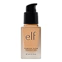 e.l.f. Flawless Satin Foundation, Lightweight & Medium Coverage, Semi-Matte Finish, Vegan & Cruelty-Free, Toffee, 0.68 Fl Oz (20mL)