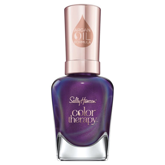Sally Hansen Color Therapy Nail Polish, Plum Euphoria 402