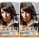 L'Oreal Paris Feria Multi-Faceted Shimmering Permanent Hair Color, 40 Espresso, Hair Dye Kit, Pack of 2